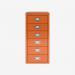 Bisley 6 Drawer MultiDrawer Filing Cabinet Bisley Orange 6 Drawer
