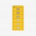Bisley 6 Drawer MultiDrawer Filing Cabinet Yellow 6 Drawer