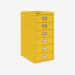 Bisley 6 Drawer MultiDrawer Filing Cabinet Yellow 6 Drawer