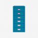 Bisley 6 Drawer MultiDrawer Filing Cabinet Azure 6 Drawer