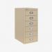 Bisley 6 Drawer MultiDrawer Filing Cabinet Natural Canvas 6 Drawer