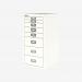 Bisley 8 Drawer Multidrawer Chalk 8 Drawer