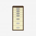 Bisley 8 Drawer Multidrawer Coffee Cream 8 Drawer