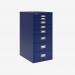 Bisley 8 Drawer Multidrawer Oxford Blue 8 Drawer