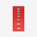 Bisley 8 Drawer Multidrawer Cardinal Red 8 Drawer