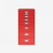 Bisley 8 Drawer Multidrawer Cardinal Red 8 Drawer