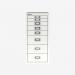 Bisley 8 Drawer Multidrawer Traffic White 8 Drawer