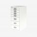 Bisley 8 Drawer Multidrawer Traffic White 8 Drawer