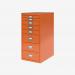 Bisley 8 Drawer Multidrawer Bisley Orange 8 Drawer