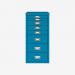 Bisley 8 Drawer Multidrawer Azure 8 Drawer