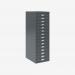Bisley 15 Drawer Filing Cabinet Anthracite Grey 15 Drawer