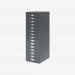 Bisley 15 Drawer Filing Cabinet Anthracite Grey 15 Drawer