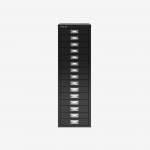 Bisley 15 Drawer Filing Cabinet Black 15 Drawer