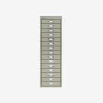 Bisley 15 Drawer Filing Cabinet Goose Grey 15 Drawer
