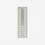 Bisley 15 Drawer Filing Cabinet Light Grey 15 Drawer