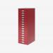 Bisley 15 Drawer Filing Cabinet Cardinal Red 15 Drawer