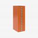 Bisley 15 Drawer Filing Cabinet Bisley Orange 15 Drawer