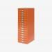 Bisley 15 Drawer Filing Cabinet Bisley Orange 15 Drawer