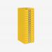 Bisley 15 Drawer Filing Cabinet Yellow 15 Drawer