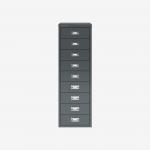 Bisley 39 Series MultiDrawer Anthracite Grey 9 Drawer
