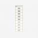 Bisley 39 Series MultiDrawer Chalk 9 Drawer