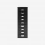 Bisley 39 Series MultiDrawer Black 9 Drawer
