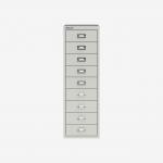 Bisley 39 Series MultiDrawer Light Grey 9 Drawer