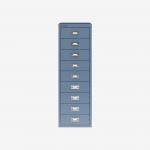 Bisley 39 Series MultiDrawer Bisley Blue 9 Drawer