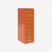 Bisley 39 Series MultiDrawer Bisley Orange 9 Drawer
