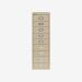 Bisley 39 Series MultiDrawer Natural Canvas 9 Drawer