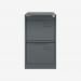 Bisley Volume Filer Anthracite Grey 2 Drawer