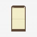 Bisley Volume Filer Coffee Cream 2 Drawer