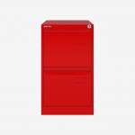 Bisley Volume Filer Cardinal Red 2 Drawer