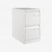 Bisley Volume Filer Traffic White 2 Drawer
