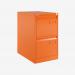 Bisley Volume Filer Bisley Orange 2 Drawer