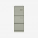 Bisley Volume Filer Goose Grey 3 Drawer