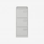 Bisley Volume Filer Light Grey 3 Drawer