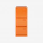 Bisley Volume Filer Bisley Orange 3 Drawer
