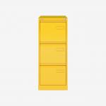 Bisley Volume Filer Yellow 3 Drawer