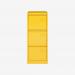 Bisley Volume Filer Yellow 3 Drawer