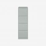 Bisley 4 Drawer Filing Cabinet A4 Bisley Silver 4 Drawer