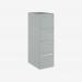 Bisley 4 Drawer Filing Cabinet A4 Bisley Silver 4 Drawer