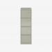 Bisley 4 Drawer Filing Cabinet A4 Goose Grey 4 Drawer