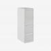 Bisley 4 Drawer Filing Cabinet A4 Light Grey 4 Drawer