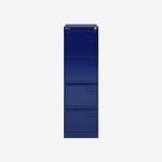 Bisley 4 Drawer Filing Cabinet A4 Oxford Blue 4 Drawer