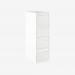 Bisley 4 Drawer Filing Cabinet A4 Traffic White 4 Drawer