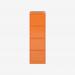 Bisley 4 Drawer Filing Cabinet A4 Bisley Orange 4 Drawer