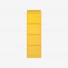 Bisley 4 Drawer Filing Cabinet A4 Yellow 4 Drawer