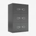 Bisley LateralFile Lodge Anthracite Grey