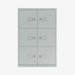 Bisley LateralFile Lodge Bisley Silver